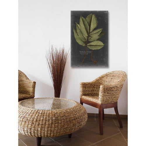 Marmont Hill "Foliage Dramatique III" Painting Print on Wrapped Canvas
