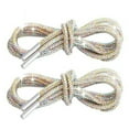 thumbnail image 5 of Tauxra Glitter Shoelaces Round Rope Style with Bling, Replacement Shoe Laces for Sneakers Hoodies Jackets Bags, Pack of 1 Pair Strong Elastic Drawstring Cords, 5 of 5