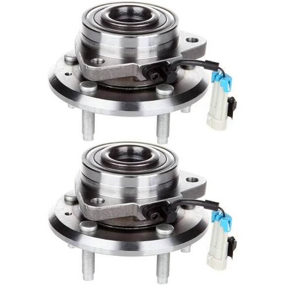 SCITOO 513276 New Front Wheel Bearing Hub fit 2007-2009 For Chevrolet Equinox 2012-2015 For Chevrolet Captiva Sport 5 Lugs Axle Hub Assembly Kit W/ABS 2 Pack