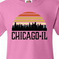 thumbnail image 4 of Inktastic Chicago Illinois Skyline Vintage Youth T-Shirt, 4 of 5