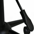thumbnail image 5 of Leejay Retro Brown Faux Leather Swivel Office Desk Chairs,Adjustable Task Chair with Armrest, 5 of 5