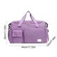 thumbnail image 2 of Bolsa de gimnasia con separación en seco y húmedo | Compartimento para zapatos | Bolsa de lona deportiva de gran capacidad | Tela Oxford | Correa para el hombro y bolso de mano | Bolsa de viaje, 2 of 5