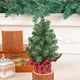 thumbnail image 1 of xihome Árbol de Navidad artificial de escritorio, con hojas de plstico simuladas, ideal para decorar la oficina, el hogar o cualquier espacio. 32 x 18 cm, 1 of 6