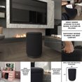 thumbnail image 3 of Boahaus Lyanna Makeup Vanity Stool with Storage and Soft Cushion, Black, 3 of 10