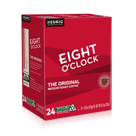 Eight O'Clock The Original Medium Roast K-Cup Coffee Pods, 24 Ct