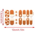 thumbnail image 3 of Flower Nail Art Stickers Adhesive Nail Gel Polish Strip Nail Decals Sticker, 3 of 20