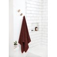thumbnail image 6 of Ruvanti Bath Towels, 8 Pack 100% Cotton, Towel Set Chocolate Include 2 Bath 27x54, 2 Hand 16x28, 4 Face 13x13. Extra Soft, Highly Absorbent, Quick Dry, Lightweight, Luxury Towels for Bathroom & Hotel, 6 of 9
