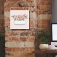 thumbnail image 5 of Epic Graffiti'Pink Floral Bath Tub II' by Cindy Jacobs, Giclee Canvas Wall Art, 12"x12", 5 of 8