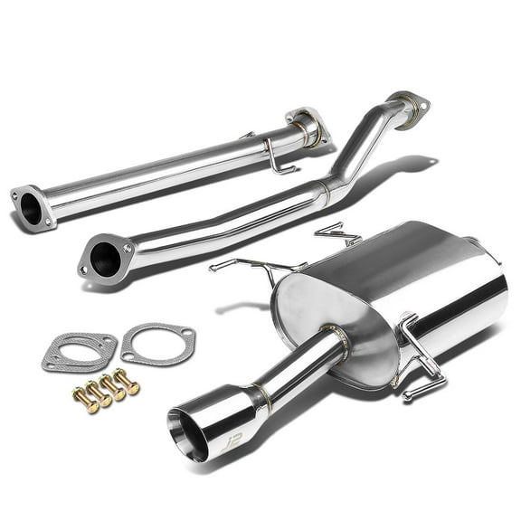 J2 Engineering Corrosion Resistance Vehicle Mufflers with Catback Exhaust for 2009-2014 Nissan Cube