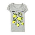 thumbnail image 1 of Camiseta gráfica Main Squeeze de Aeropostale para niñas, gris, S (8) Aeropostale Camiseta gráfica, 1 of 1