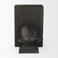 thumbnail image 3 of Black Cast Aluminum Raging Bull Bookends, 3 of 6
