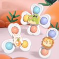 thumbnail image 1 of Moe Fun Sucker Turn Music Will Turn The Table Top Fun Bath Rotating ToySinKeeU, 1 of 4