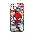 thumbnail image 3 of Funda de teléfono para iPhone SE, 15 Plus, 11, 13 Pro Max, X, XS, XR, 7, 6s, 14 Pro, 12 Mini, 8, TPU suave transparente, Marvel, Spider Man, Groot, 3 of 5