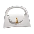 thumbnail image 4 of Bolso de mano para mujer, bolso de mano, bolso de viaje, bolso de mano pequeño portátil, bolso de hombro para mujer Blanco, 4 of 9