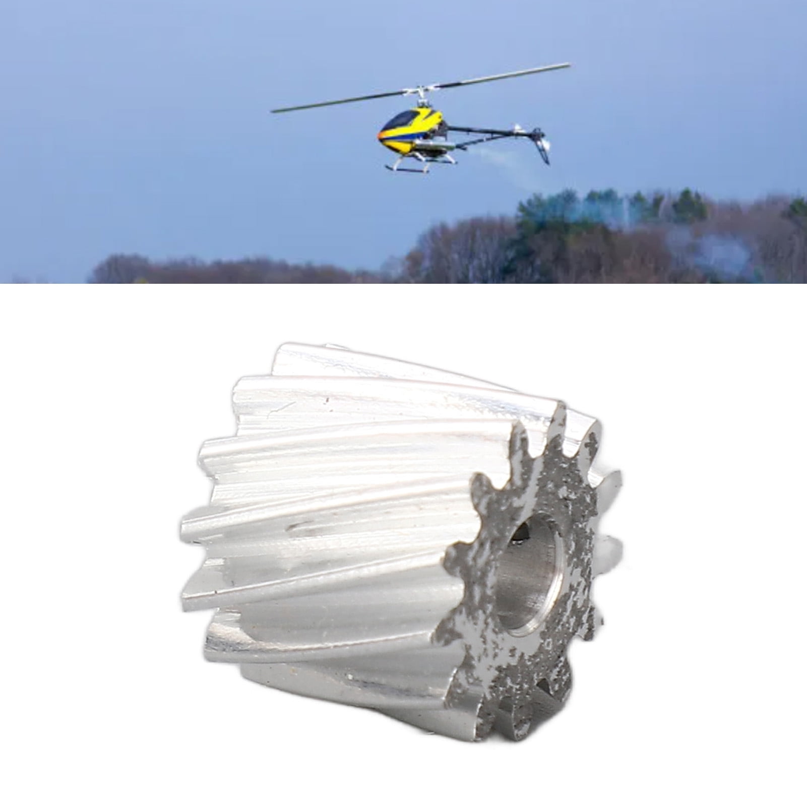 RC Motor Gear RC Helicopter Motor Gear Easy To Install For RC Helicopters Upgrade Walmart