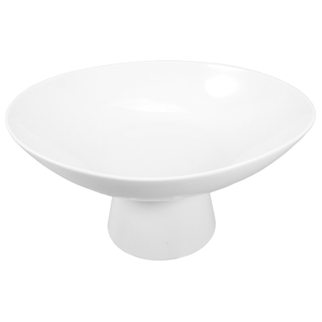 Miangastore Footed Fruit Bowl Dessert Table Bowl Counter Fruit Holder Decorative Kitchen Bowl Pedestal Display Stand Round Dessert Tray for Kitchen Counter Centerpiece