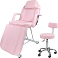 thumbnail image 1 of Silla Facial Reclinable Nanofort Sillon Cama Masaje Spa Rosa, 1 of 4