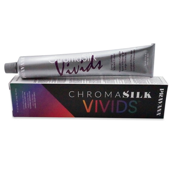 PRAVANA ChromaSilk Vifs Cheveux en Métal Précieux Couleur Argent Fumé 3 oz