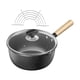 thumbnail image 4 of Sartén Tempura de estilo japonés, olla freidora con escurridor de goteo de aceite, sartenes antiadherentes para cocina y restaurante 20cm con tapa Soledad Freidora, 4 of 10