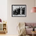 thumbnail image 3 of Historic Framed Print, President and Mrs. Wilson arriving at the Chateau at Versailles for the signing of the Peace Treaty, 17-7/8" x 21-7/8", 3 of 9