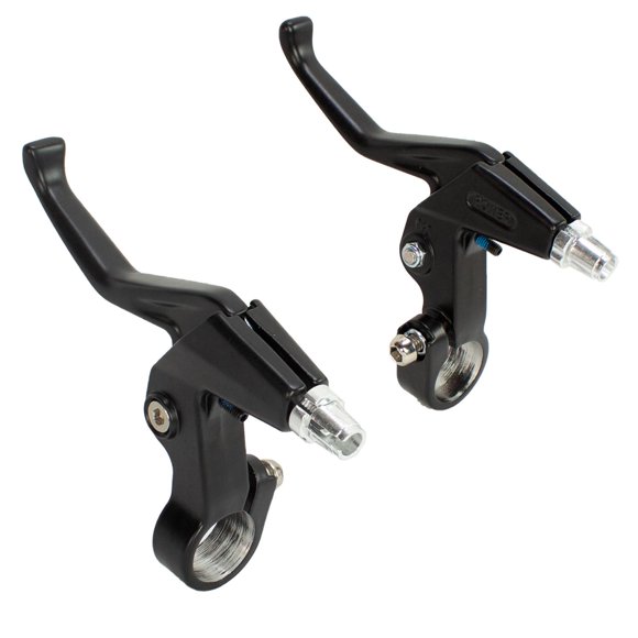 Palanca de freno MTB EVA negra de aluminio 2-3 dedos STD