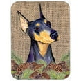 thumbnail image 1 of Carolines Treasures SS4085LCB Doberman Glass Cutting Board - Large, 1 of 1