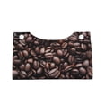 thumbnail image 3 of Picia Coffee Bean Pattern Long Tissue Box Cover,PVC Leather Triangle Holder,Tissue Box Holder with Magnetic Bottom,Facial Paper Organizer Dispenser-7.9"X4.9"X4.5", 3 of 9