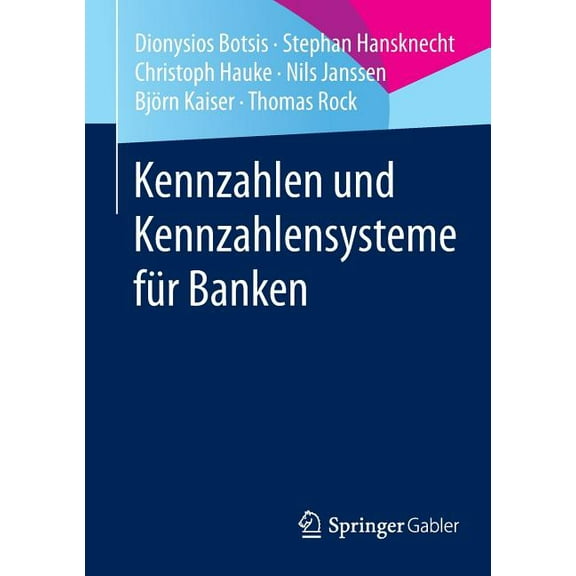 Kennzahlen Und Kennzahlensysteme Für Banken, (Paperback)