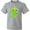 AC-Heather Grey, variant on Inktastic Cute Frog, Green Frog, Frog Prince, Crown Youth T-Shirt