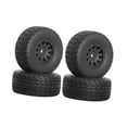 thumbnail image 2 of Ruedas y Neumáticos de Coche RC 4 Piezas Perfecl Negro, 2 of 8