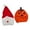 Type B, variant on Happydeer 2 Pcs Halloween Christmas Helmet Cover Pumpkin And Santa Shape Thick Plush Keep Warm Cosplay Performance Winter Cycling Motorcycle Adventures Helmet Protective Cover (Type C)