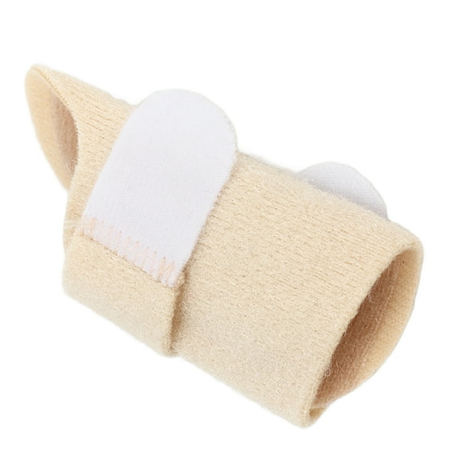 Finger Brace Sleeve, Adjustable Finger Thumb Splint Brace With Hook And And Aluminum Strip Support For Sports Broken Injury, Dislocated Immobilizer, Knuckle Tendon