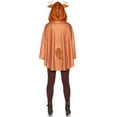thumbnail image 3 of Leg Avenue Women's Halloween Fancy-Dress Deer Fawn Poncho Costume for Adult, One Size, Brown, 3 of 4