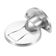 thumbnail image 3 of Tope de puerta magnético Tope de puerta de piso Soporte de puerta magnético resistente para mantener la puerta abierta con montaje de tornillo oculto, 1 pieza, plateado, 3 of 5