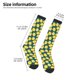 thumbnail image 2 of Fotbe Lemon Calcetas Divertidas Estampadas para Hombre y Mujer, Calcetas de Algodón hasta la Rodilla para Caminar, Correr, Enfermería y Embarazo, 2 of 6