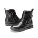 thumbnail image 4 of Botas DREAM PAIRS para Niñas con Brillo, Tobillo, Cierre Lateral y Hebilla Negra, 4 of 5
