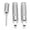 Silver, variant on Nieyigj Motorcycle Shifter Footrest Peg Kit Aluminum Replacement for Bad Boy FXSTSB 1995-1997 Silver Touring Dyna Fatboy Sportster XL883 1200 Road King Softail Pedal Accessories Heavy Duty Gear Shift