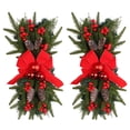 thumbnail image 2 of FLhrweasw Adorno Navideño en Forma Lágrima 18 Pulgadas Adorno Navideño para 2 Uds., 2 of 9