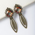 thumbnail image 4 of Valentine's Day Bookmarks: Vintage Copper-Colored Lace Reading Accessories - Ideal Book Accessories for Book Lovers - Set of 2 Stainless Steel Bookmarks, 4 of 5