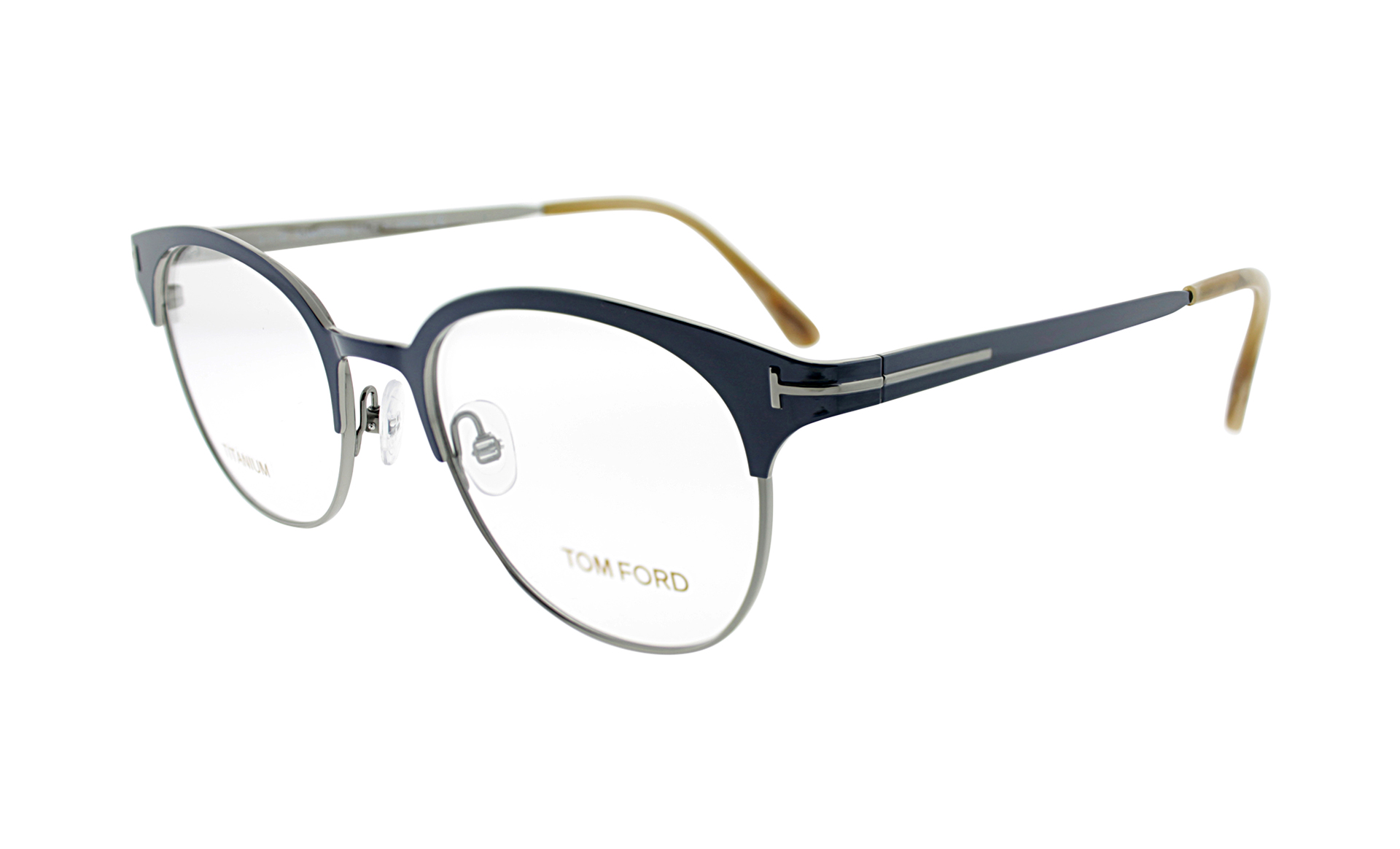 Tom Ford FT5382 090 52 Unisex Round 