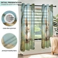 thumbnail image 3 of Yayeee Window Curtains Set of 2 for Living Room Light Filtering 63"x42", Mouse Swing, 3 of 7