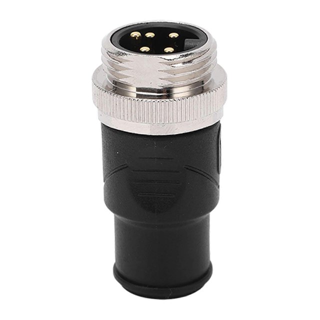 Male Terminator 7/8in Thread 5 Pin IP67 Waterproof for NMEA 2000 Actuator Motor Rail Transit