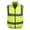 Fluorescent green, variant on ANXPTIME Unisex Cooling Vest Security Waistcoat for Men Women Fan Not Included