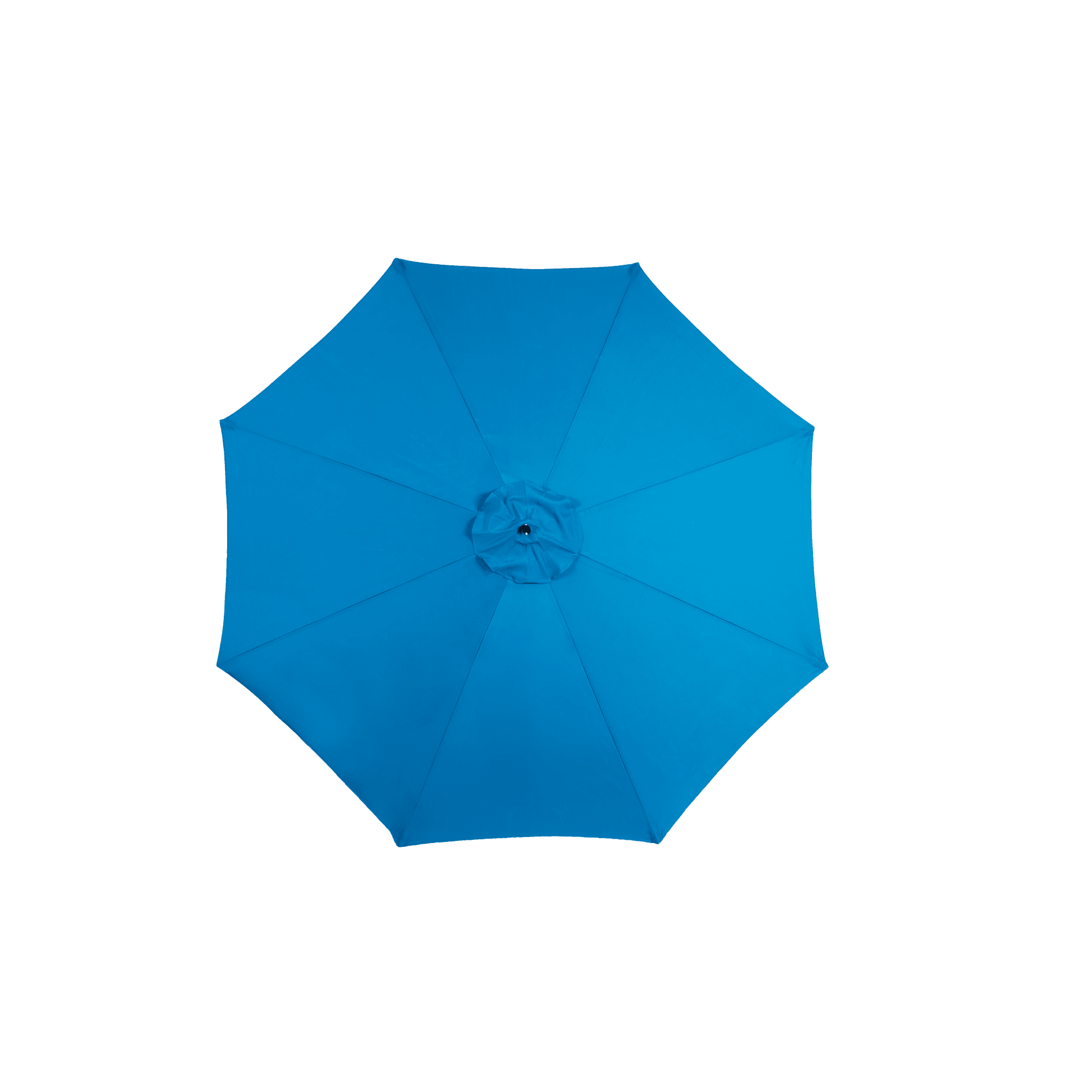 Leumius 10ft Outdoor Patio Umbrella,Outdoor Offset Cantilever Umbrella with 8 Sturdy Ribs and Easy Tilt Adjustment,Patio Market Umbrella for Pool Deck Porch Backyard Garden,Dark Blue(No Base)