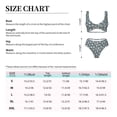 thumbnail image 6 of Daiia Cute Cats And Dogs Women's Bikini Set Two Piece Swimsuit High Waisted Bikini Adjustable Straps Bikini Perfect for Beach, Pool, and Summer Vacation-X-Large, 6 of 9