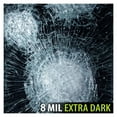 thumbnail image 4 of BDF S8MB05 Security and Daytime Privacy 8 Mil Black 5 (Very Dark) Window Film 48in X 12ft, 4 of 7