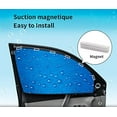 thumbnail image 2 of Side Window Sunshade Sun Shade for Car Window Double Thickness Auto Windshield Sunshades Curtain Universal Fit for Driver for Baby UV Protection 2 Pack, 2 of 8