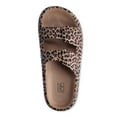 thumbnail image 4 of No Boundaries Women's Flat Double Buckle Comfort Slide Sandals, 4 of 6