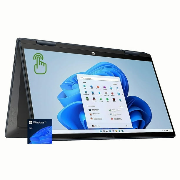 HP Pavilion X360 2 en 1 Laptop 14" 12th Gen Intel 6-Core i3-1215U 8GB RAM 1TB PCIe SSD