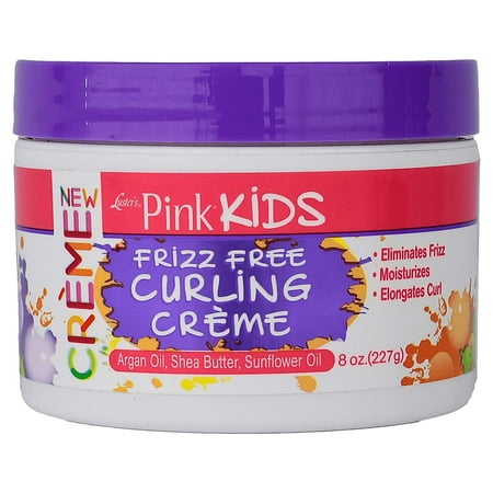 Luster Pink Kids Frizz Free Hair Curling Creme, 8 Oz, 6 Pack